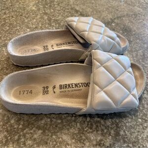 Birkenstock 1774 padded ivory size 39 or 8